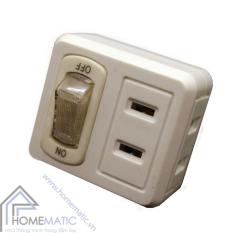 Ổ cắm đa năng có công tắc tắt nguồn MD-16 (Trắng)