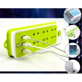 Ổ CẮM ĐIỆN KIÊM SẠC ĐIỆN THOẠI (6 Ổ CẮM, 3 CỔNG USB)