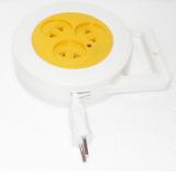 [HCM]Ổ cắm tròn chiu nhiệt VINA-8M (Vàng)
