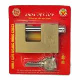 Ổ khóa cầu ngang đồng thau việt tiệp cao 5cm