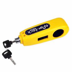 Ổ khóa chống trộm cho xe máy Caps Lock - khóa tay ga kết hợp tay phanh (Vàng) + Tặng thiết bị đầu vòi lọc nước sạch VegaVN