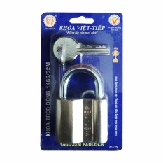 Ổ khoá việt tiệp loại trung 73 x 48 ống phi 8mm ( khoá chìa ) - Huy tưởng