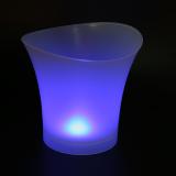 OH 5L LED Ice Bucket Color with Light Change Flashing Cool Bars Night Party Blue