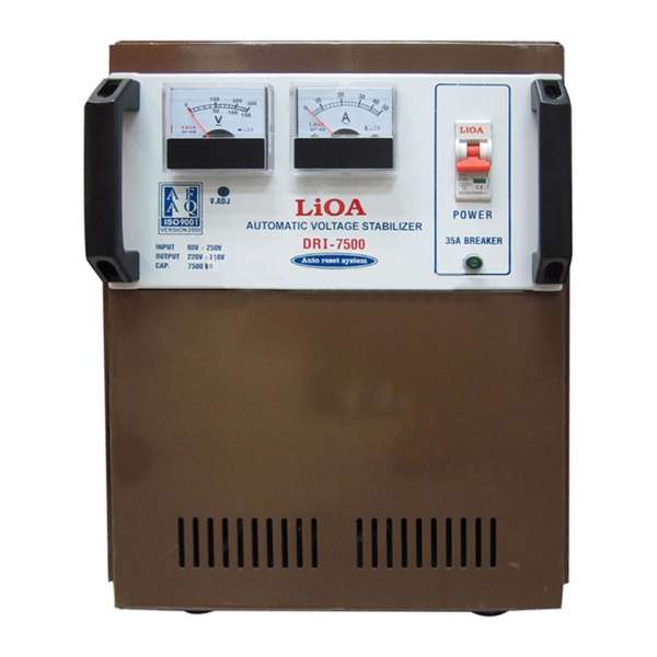 Ổn Áp Lioa 1p Dri-7.5kva – Dri-7500(Nâu)