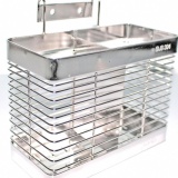[HCM]ỐNG ĐŨA 2 NGĂN INOX 304
