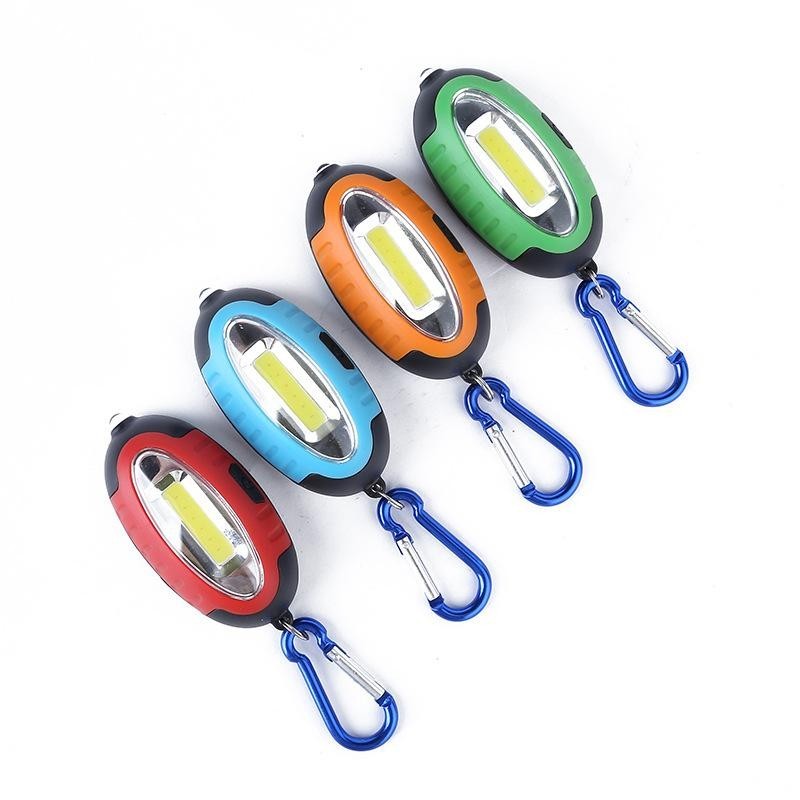 Bảng giá Outdooors COB LED Móc Khóa Đèn Làm Việc Đèn Mini Bỏ Túi Đèn Pin Tiền Phát Hiện Tiền Với Caro Cam-quốc tế