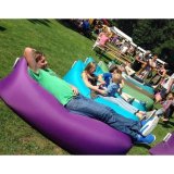 Outdoor Portable Convenient Inflatable Lounger Air Sleeping Bag Polyester Air Sleep Sofa Couch (Black, blue, purple and pink green orange) - intl