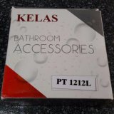 Phễu thoát sàn Kelas 1212L inox 304 đúc - phi 90mm