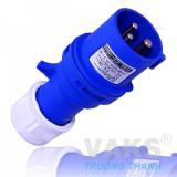 Phích cắm công nghiệp 3 chấu 16A không kín nước BEK-013