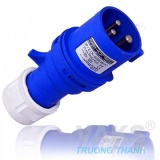 Phích cắm công nghiệp 3 chấu 32A không kín nước BEK-023