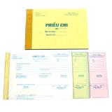 Bộ 2 cuốn phiếu chi 3 liên 13x19cm