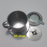 Phin pha cà phê Inox (Cỡ 8, pha được 2-3 người uống) -Bền, đẹp, giá rẻ -NPP HS shop