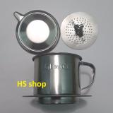 Phin pha cà phê Inox (Cỡ 8, pha được 2-3 người uống) -Bền, đẹp, giá rẻ -NPP HS shop