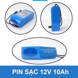 Pin sạc 12V 10000mAh Lithium cao cấp