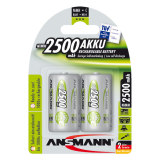 Vỉ 02 Pin Trung Sạc Ansmann C2500
