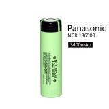 Pin sạc Panasonic (xanh lá) - NCR18650B - Lion - 3400 mAh - 10A (Ngắn hơn - Mỏng hơn)
