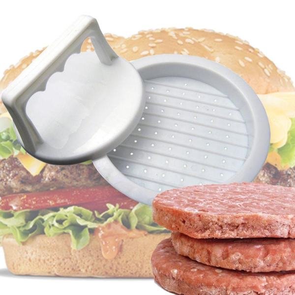 Nhựa Burger Báo Chí Hamburger Thịt Nướng BBQ Máy Làm Khuôn Mẫu TỰ LÀM Bếp-quốc tế