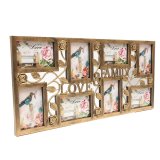 Plastic Collage Hanging Photo Frame Love Family Picture Display Wall Home Decor - intl