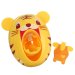 Plastic Lovely Cartoon Animal Sucker Sticky Wall Automatic Toothpaste Dispenser Tiger - intl