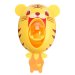 Plastic Lovely Cartoon Animal Sucker Sticky Wall Automatic Toothpaste Dispenser Tiger - intl