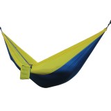 Portable Double Person Hammock (Blue yellow)