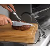 Napoleon PRO Cutting Board with Stainless Steel Bowls