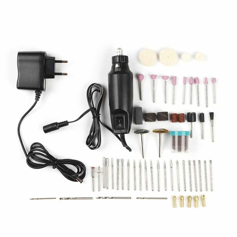 Professional Mini Electric Drill Grinder Sets Rotary Tool Engraver Grinding - intl