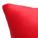 Pure Color Soft Plush Throw Pillow Case Sofa Car Cushion Cover Home Decorative - intl