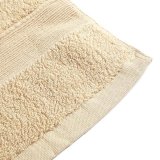 Pure Cotton Face Bath Towel Soft Thick Absorbent Bathroom Towels Color Coffee - intl