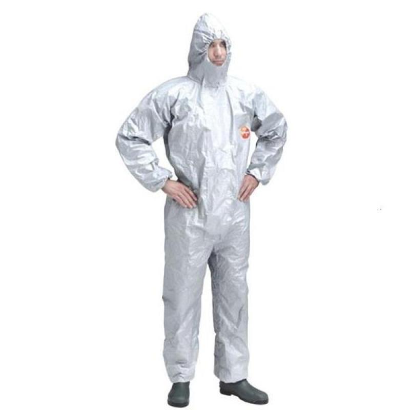 Quần áo chống hóa chất Tychem F | quần áo bảo hộ sử dụng trong môi trường ô nhiễm, hóa chất phóng xạ | Bộ quần áo liền quần chống hóa chất