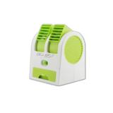 Quạt điều hòa Mini Fan 2 in 1 (Xanh lá)
