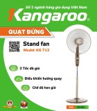 Quạt đứng Kangaroo KG713 (Nâu)