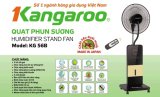 Quạt phun sương Kangaroo KG56B/586B (Đen phối vàng)
