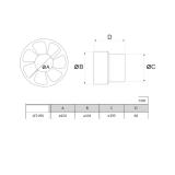 Quạt thông gió lắp đặt đường ống phổ biến nhất thị trường + Tặng 01 bút thử điện