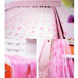 Rèm cửa hình trái tim trang trí nhiều màu