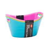Rổ đựng đồ mini hình tròn 3 cái ubl ks0100