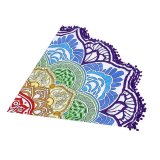 Round Beach Pool Home Shower Towel Blanket Table Cloth Yoga Mat - intl