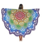 Round Beach Pool Home Shower Towel Blanket Table Cloth Yoga Mat - intl