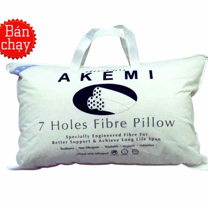 Ruột gối nằm Akemi 7 Holes 9557108047082 (Trắng)
