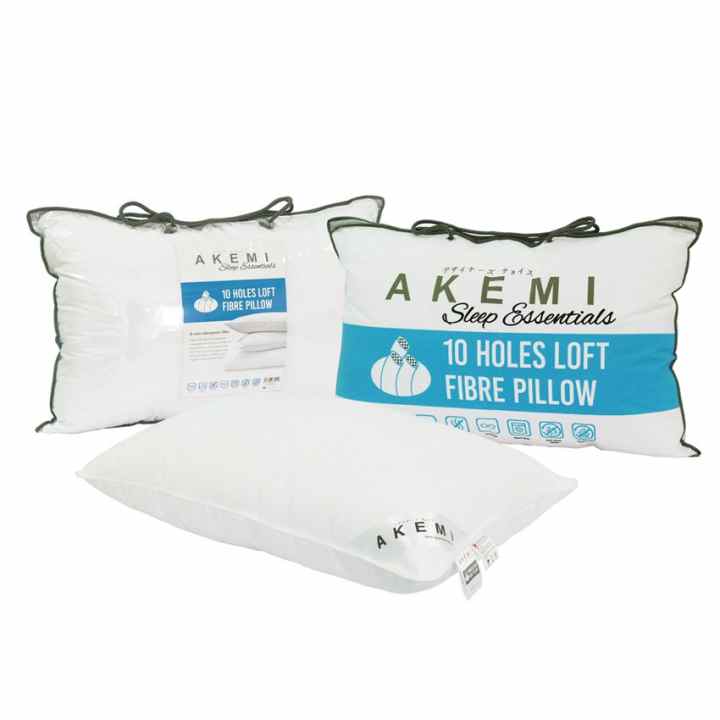 Ruột gối nằm Akemi Sleep Essential 10 Holes Loft Fibre