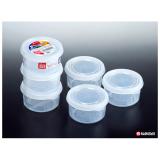 Set 3 hộp nhựa tròn 180ml  - Hàng nhập khẩu Nhật Bản, Siêu thị SAKURA, SAKURA Store