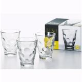 Set 4 cốc thủy tinh 315 ml họa tiết tròn  - Hàng nhập khẩu Nhật Bản, Siêu thị SAKURA, SAKURA Store