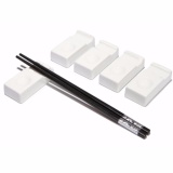 Set 6 gác đũa thìa bằng sứ