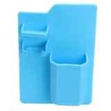 Silicone Mighty Toothbrush Holder Bathroom Organizer Storage Space for Bathroom - intl