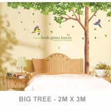 (Size Lớn) Decal dán tường BIG TREE HPM1098 Sticker Tranh Dán Tường -Decal dán tường cây xanh ,Decal dán tường hoa lá
