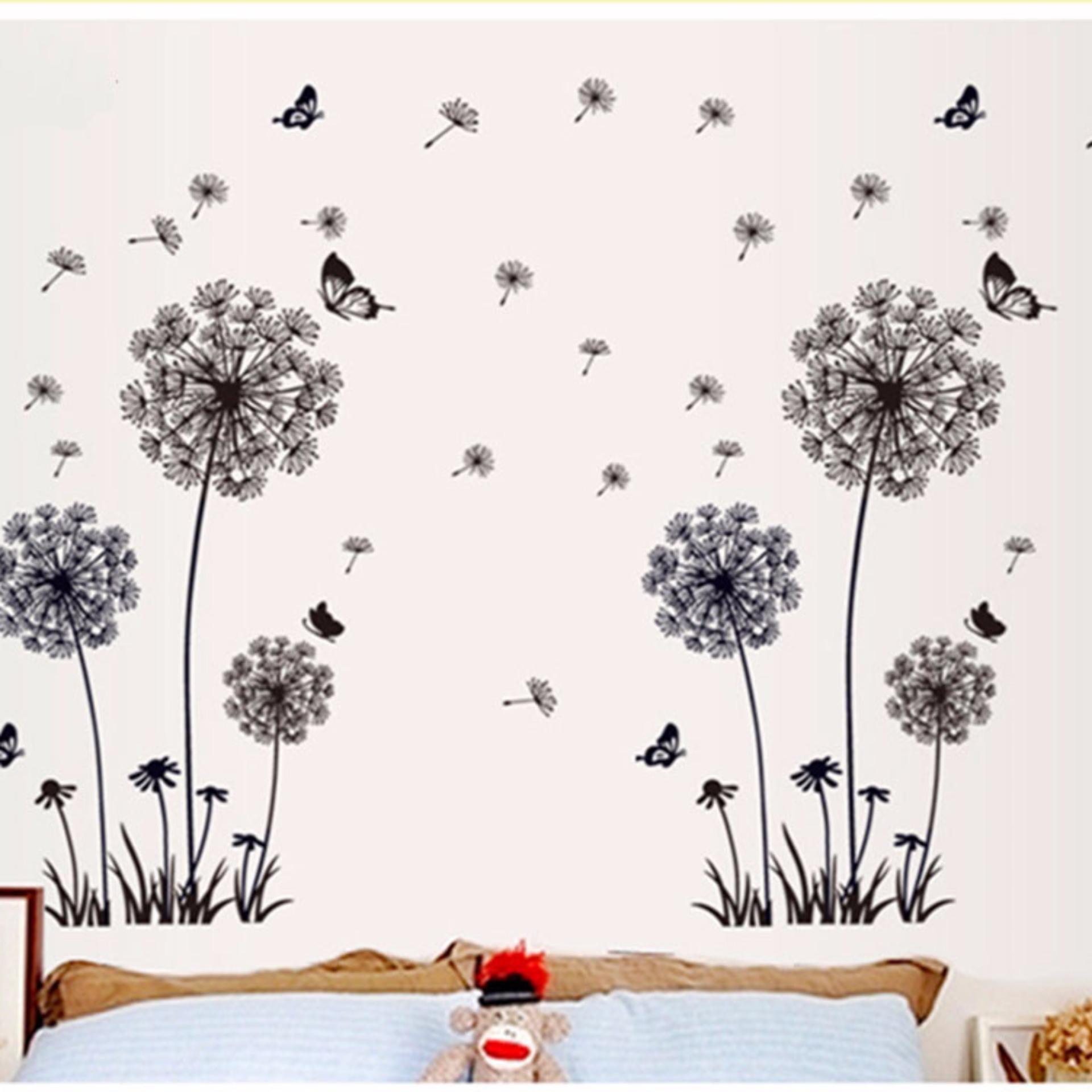 (Size Lớn ) Decal dán tường CÔ GÁI VÀ BỒ CÔNG ANH