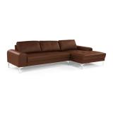 Sofa da Juno Sofa MSDH -156 265 x 150 x 80 cm (Nâu đỏ)