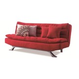 Sofa giường lật dọc Juno Sofa LD-02 (Đỏ) (Kèm 2 gối vuông)