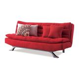 Sofa giường lật dọc Juno Sofa LD-02 (Đỏ) (Kèm 2 gối vuông)