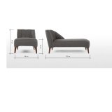 Sofa thư giãn Klosso KTG002-X (Xám)